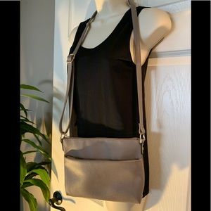 A new day crossbody bag taupe (used once)